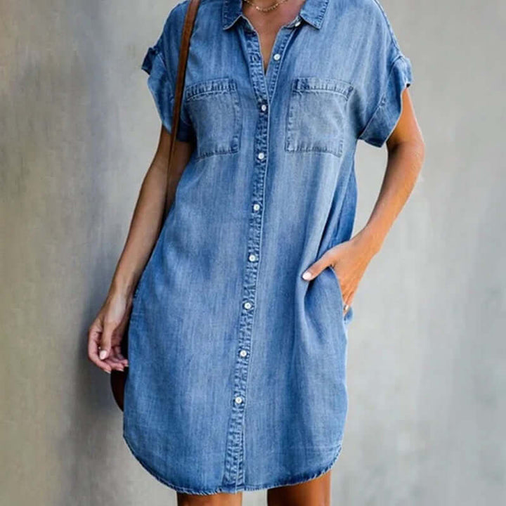 Malou - Denim Kjole