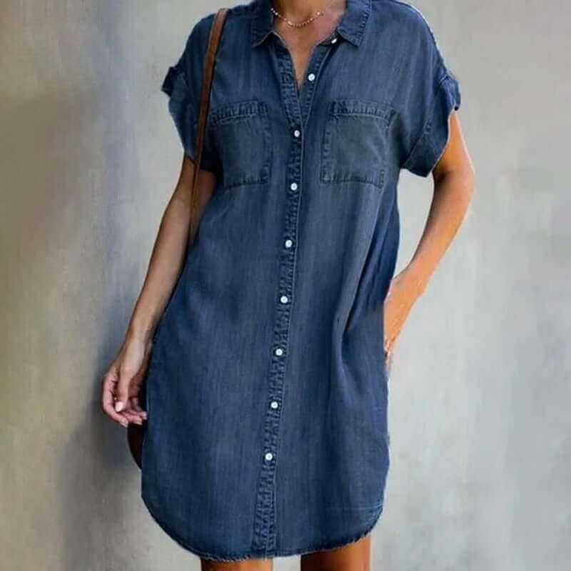 Malou - Denim Kjole