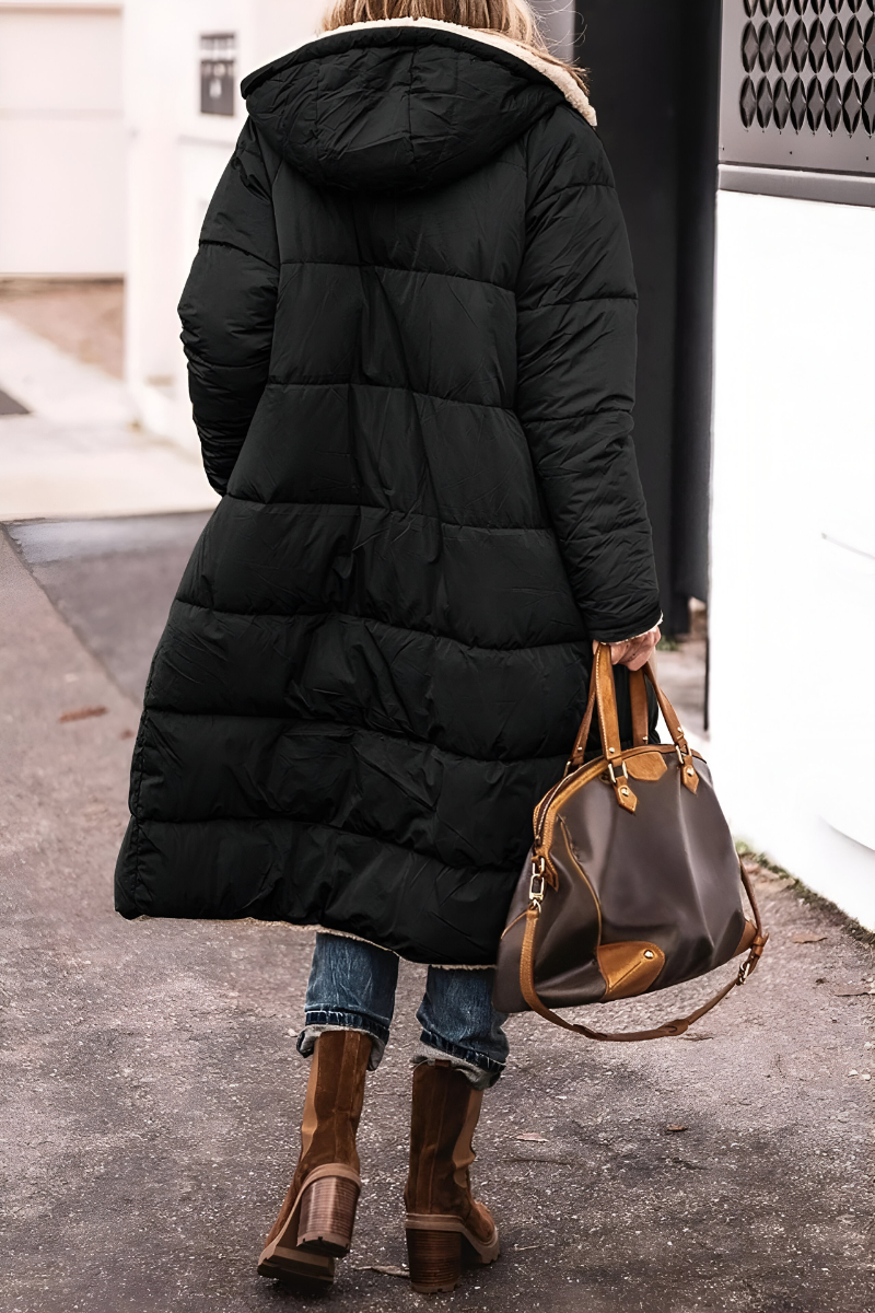 Joni | Elegant tyk polstret jakke