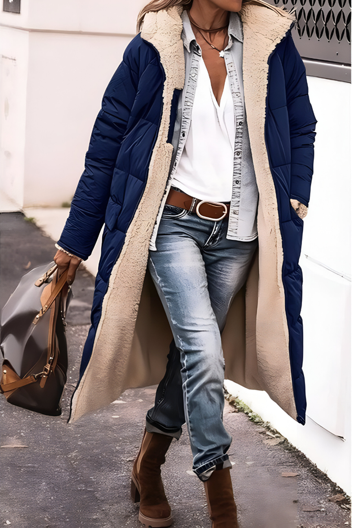 Joni | Elegant tyk polstret jakke