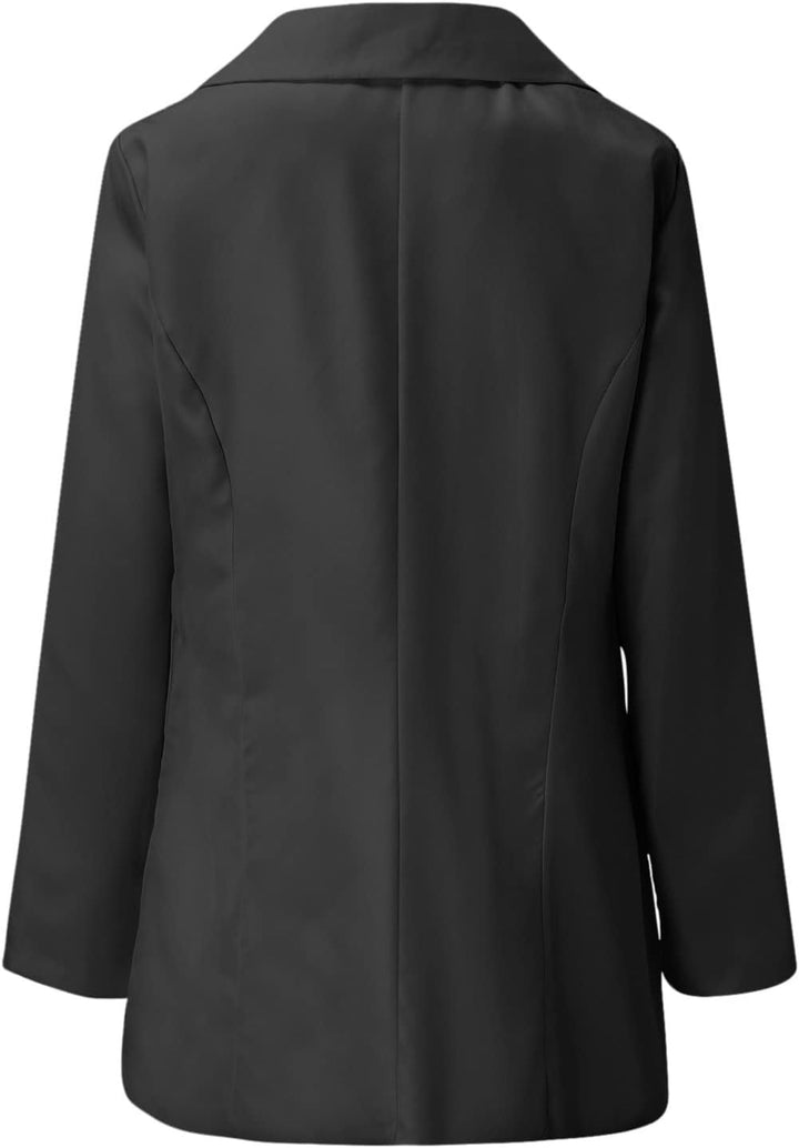 Dame Longline Blazer med åben front