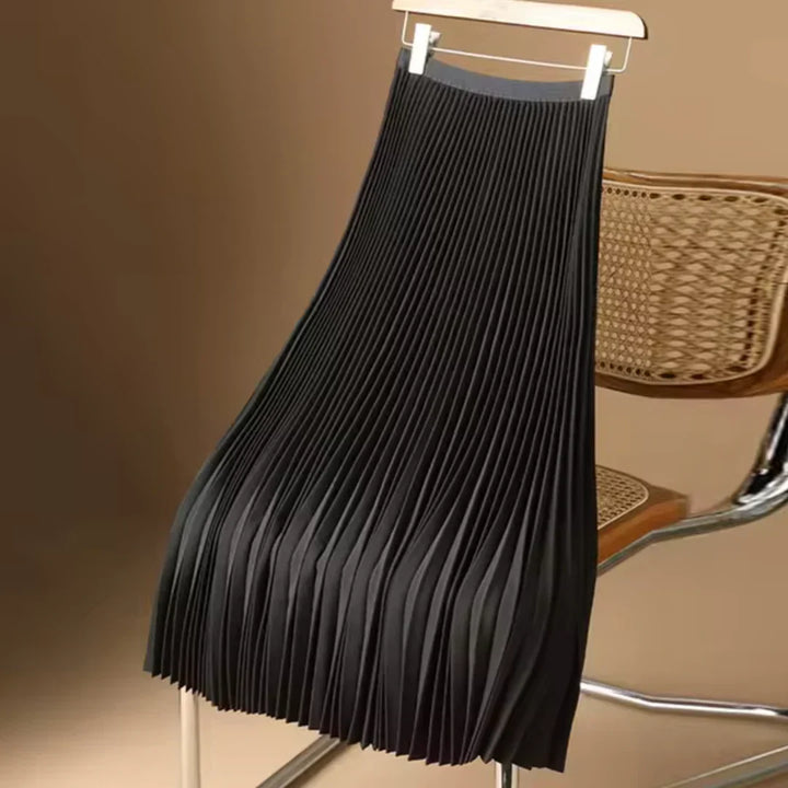 Elena Elegante spódnica plisowana – stylowa spódnica midi o korzystnym kroju