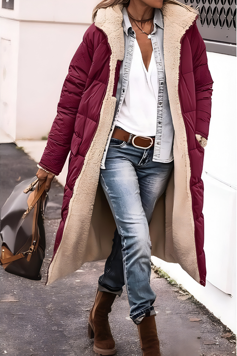 Joni | Elegant tyk polstret jakke