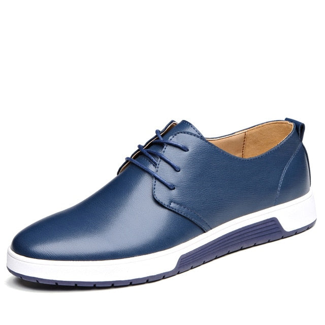 Oxford Skórzane Buty Casual