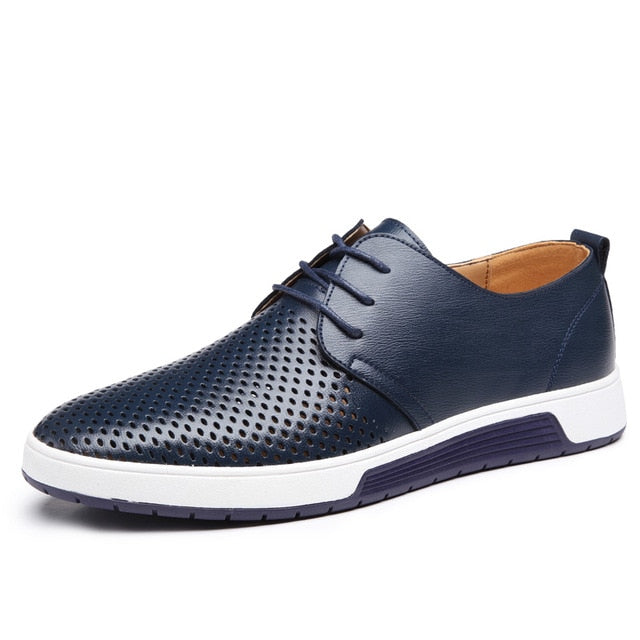 Oxford Skórzane Buty Casual