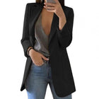 Dame Longline Blazer med åben front