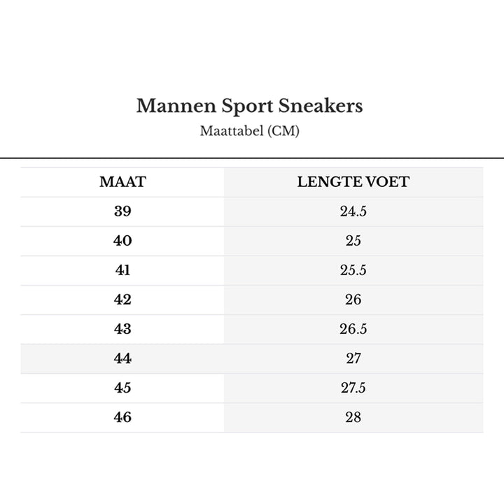 Męskie Sportowe Sneakersy