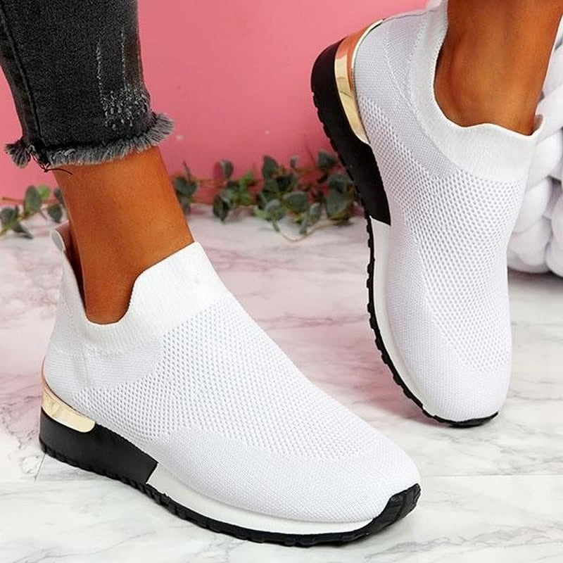 Elastyczne Sneakersy Slip-On