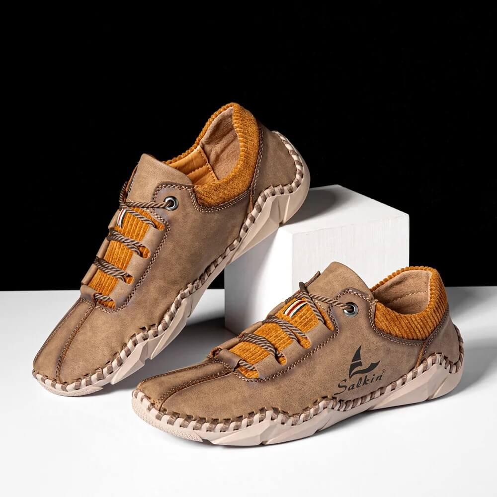 Ręcznie robione ortopedyczne buty męskie