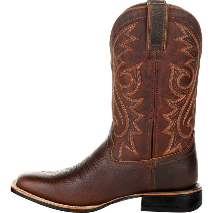 Halvhøje herre cowboystøvler - Mason
