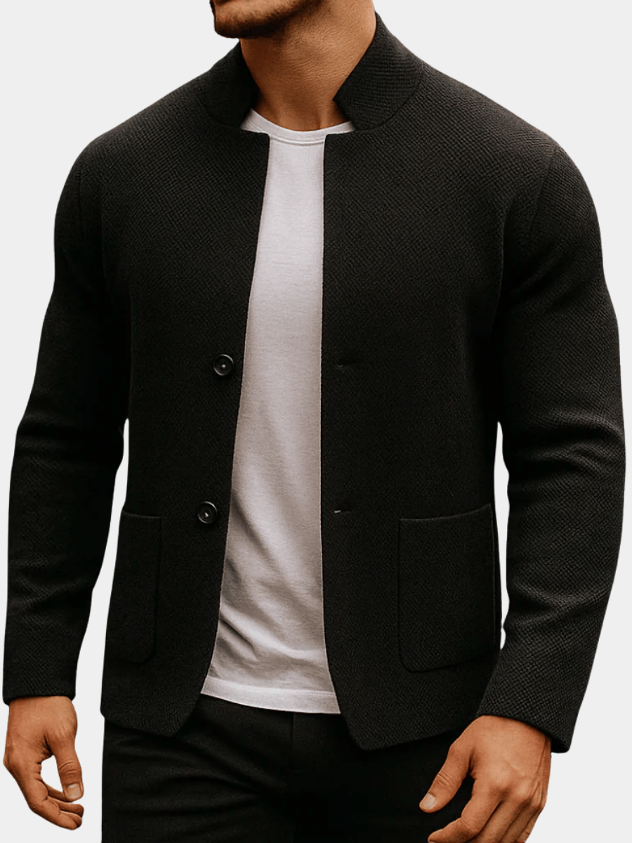 Frederick | Klassisk Textureret Pocket Cardigan