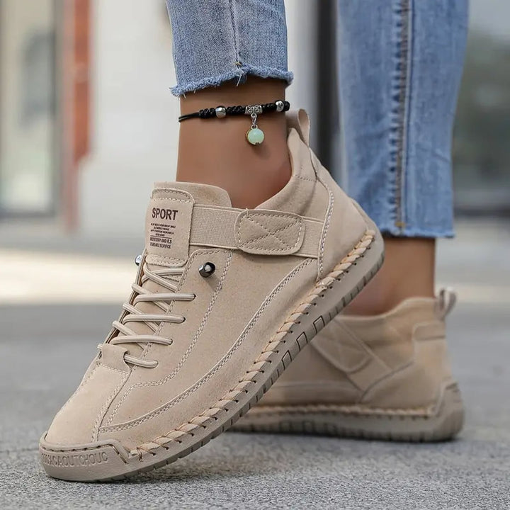 Damskie sznurowane sneakersy casual