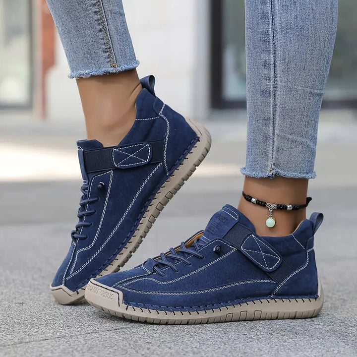 Damskie sznurowane sneakersy casual