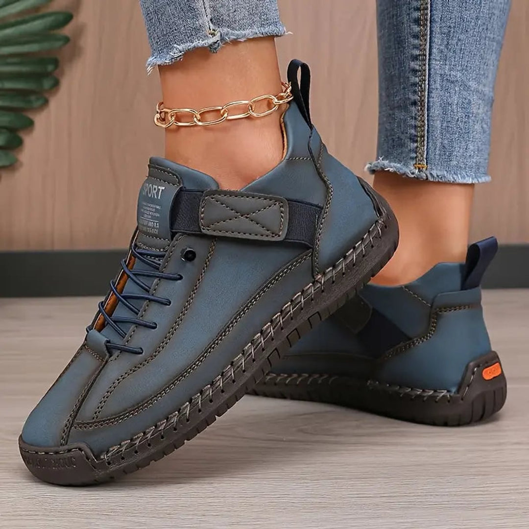 Damskie sznurowane sneakersy casual