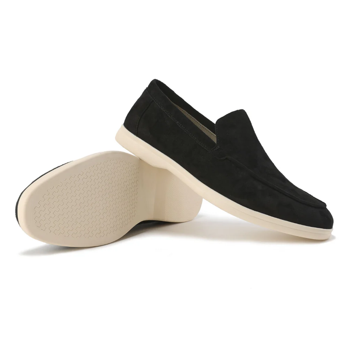 Elias | Męskie zamszowe loafersy w luksusowym stylu