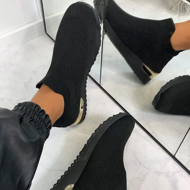 Elastyczne Sneakersy Slip-On