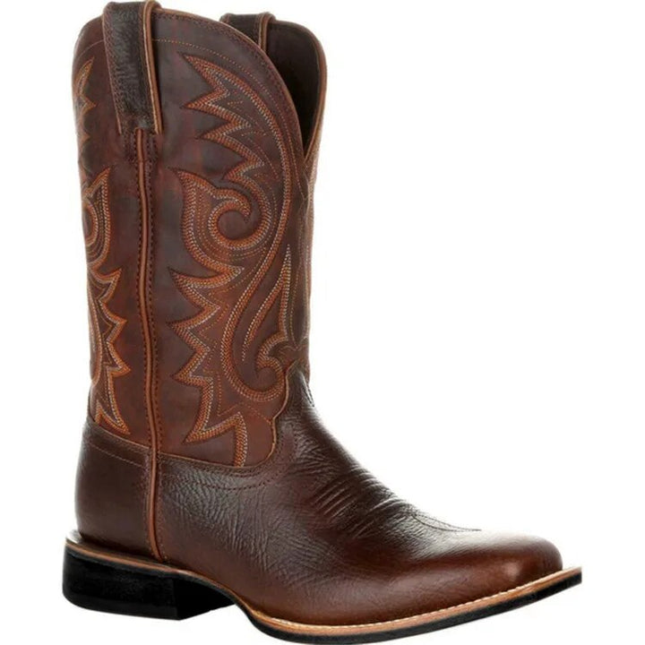 Halvhøje herre cowboystøvler - Mason