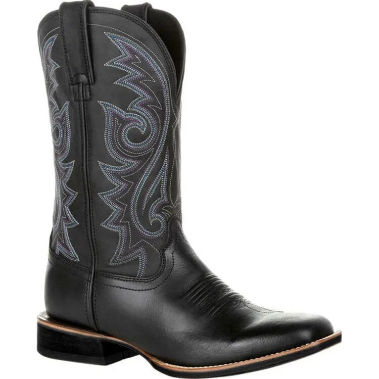 Halvhøje herre cowboystøvler - Mason