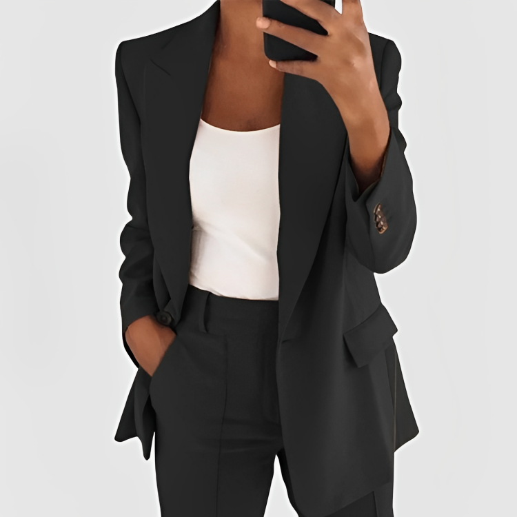 Everly | Blazer- og buksedragt-sæt