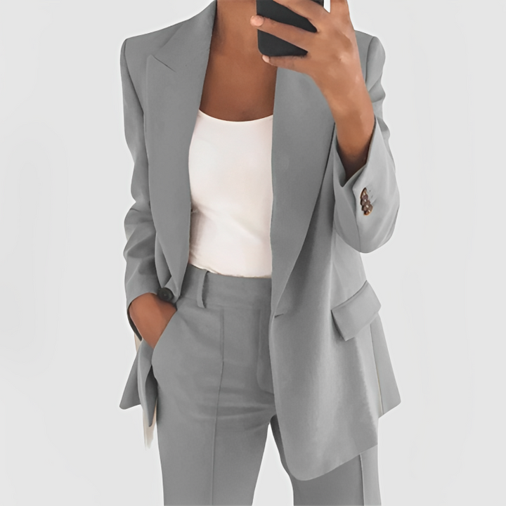 Everly | Blazer- og buksedragt-sæt