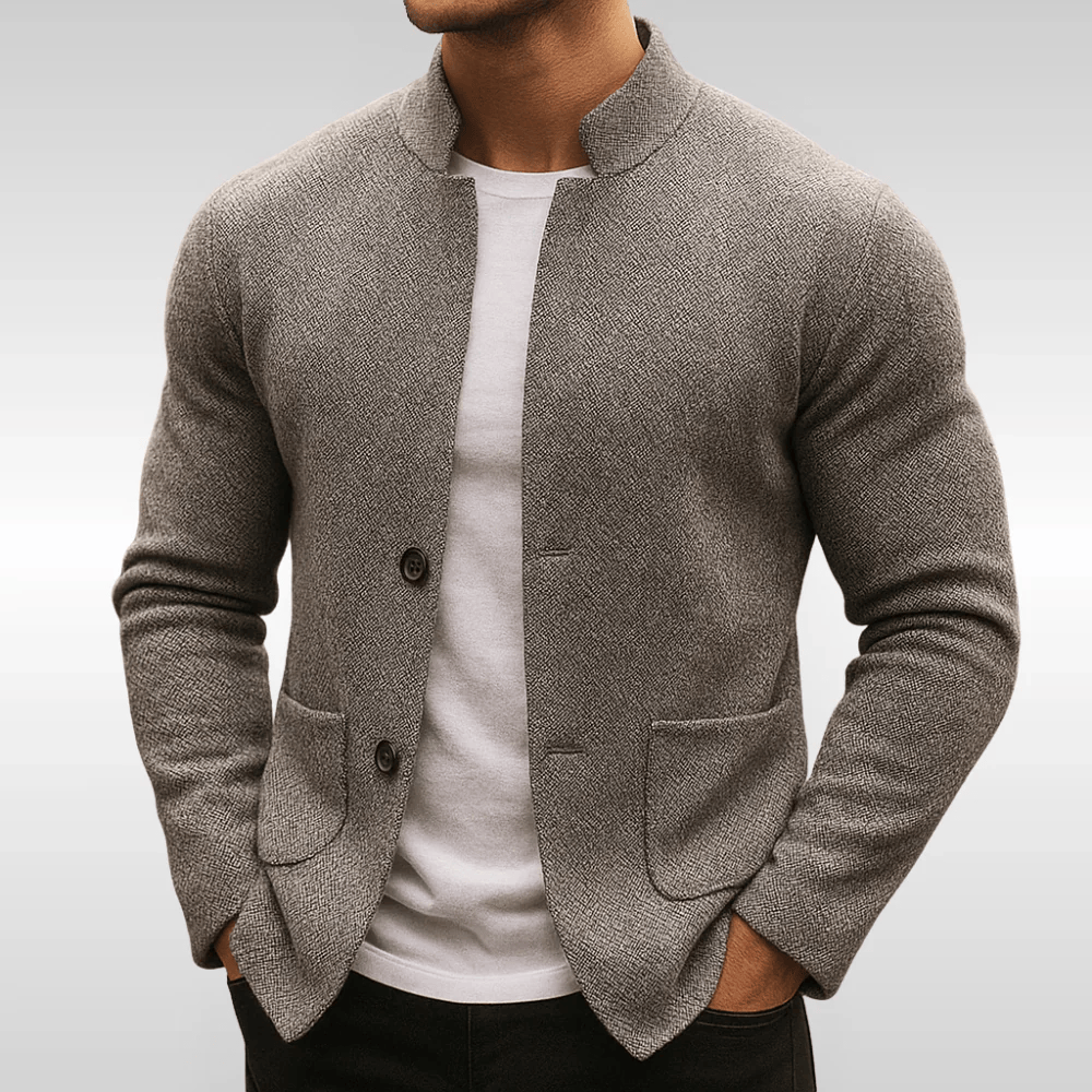 Frederick | Klassisk Textureret Pocket Cardigan