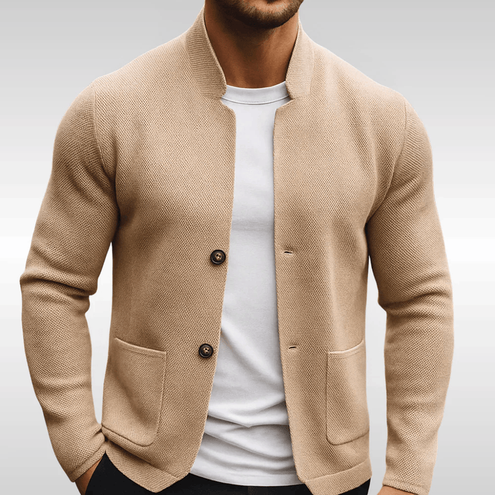 Frederick | Klassisk Textureret Pocket Cardigan