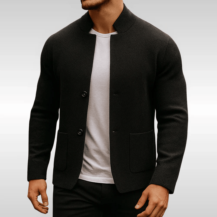 Frederick | Klassisk Textureret Pocket Cardigan