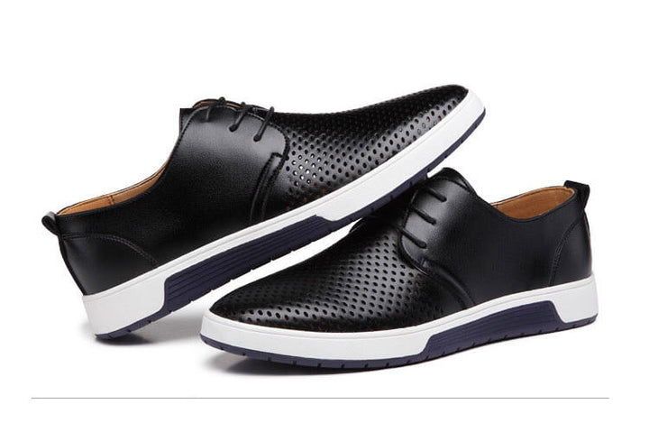 Oxford Skórzane Buty Casual