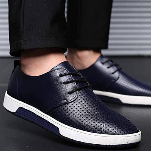 Oxford Skórzane Buty Casual