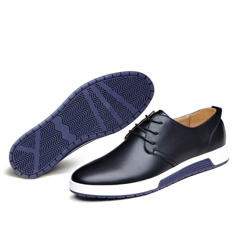 Oxford Skórzane Buty Casual