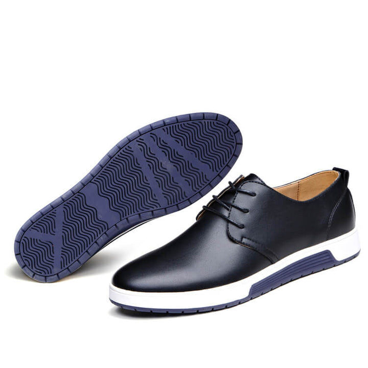 Oxford Skórzane Buty Casual